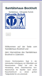 Mobile Screenshot of bockholt.net